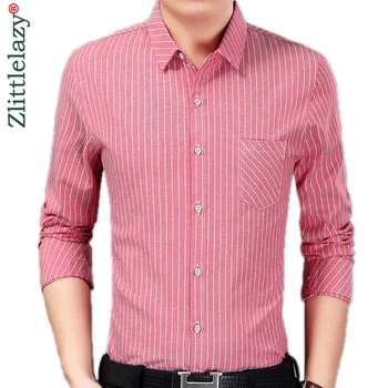 2019 brand casual pocket striped long sleeve slim fit men shirt streetwear social dress autumn shirts mens fashions jersey 90303
2019 brand casual pocket striped long sleeve slim fit men shirt streetwear social dress autumn shirts mens fashions jersey 90303
