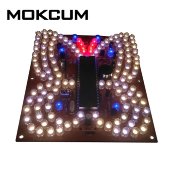 Music LED Light Butterfly Shape DIY Kit Remote Control Lighting Kits DIY Electronic LED Lamp Parts Electronic DIY Kit
Music LED Light Butterfly Shape DIY Kit Remote Control Lighting Kits DIY Electronic LED Lamp Parts Electronic DIY Kit
