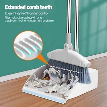 Broom set household broom and dustpan combination non-stick hair sweeping artifacts wiper mops Home Cleaning for home
Broom set household broom and dustpan combination non-stick hair sweeping artifacts wiper mops Home Cleaning for home