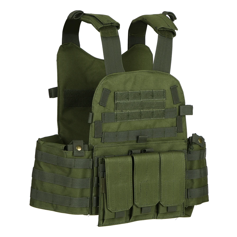 Outdoor Men's Modular Molle Vest Hunting Chest Rig Gear Load Carrier Vest with Hydration Pocket
Outdoor Men's Modular Molle Vest Hunting Chest Rig Gear Load Carrier Vest with Hydration Pocket