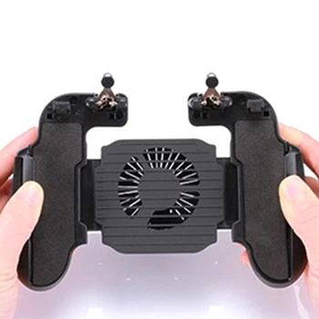 H5 Hand Grip Mobile Phone ABS Trigger Black Cooling Fan Battery Holder Joystick Gamepad USB Cable Controller Retractable
H5 Hand Grip Mobile Phone ABS Trigger Black Cooling Fan Battery Holder Joystick Gamepad USB Cable Controller Retractable