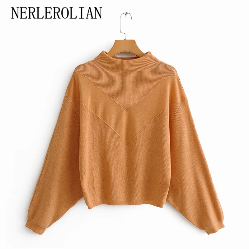 NERLEROLIAN 2019 Women Short Sweaters Batwing Sleeve Casual Loose Knit Sweaters
NERLEROLIAN 2019 Women Short Sweaters Batwing Sleeve Casual Loose Knit Sweaters