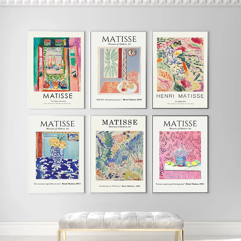 French Henri Matisse Flower Canvas Painting Set Retro Posters And Prints Abstract Wall Art Pictures For Living Room Home Decor
French Henri Matisse Flower Canvas Painting Set Retro Posters And Prints Abstract Wall Art Pictures For Living Room Home Decor