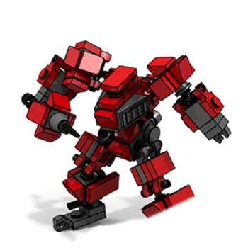 100Pcs Moc Mini Mecha Fighting Warfare Soldier Model Assembly Small Particle Building Blocks Educational Toy Set - Red 028-1
100Pcs Moc Mini Mecha Fighting Warfare Soldier Model Assembly Small Particle Building Blocks Educational Toy Set - Red 028-1