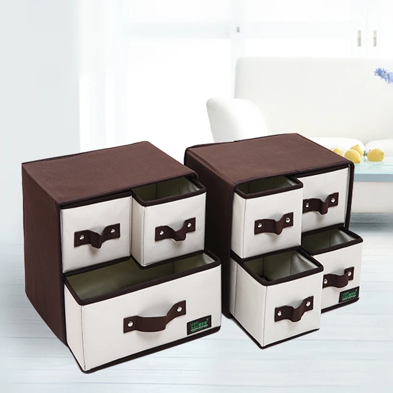 2 Style Underwear Storage Box Oxford Spinning Drawer Foldable Container Locker Cloth Boxes 30x23x30cm Finishing Box Organizador
2 Style Underwear Storage Box Oxford Spinning Drawer Foldable Container Locker Cloth Boxes 30x23x30cm Finishing Box Organizador