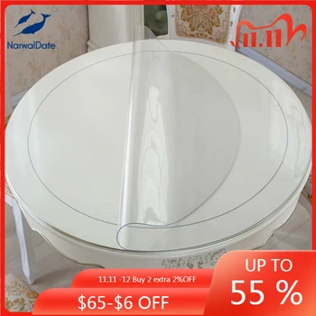 Pvc Tablecloth Soft Glass Table Cover Round Table Cloth Oil Glass Tablecloth Clear Watherproof Tablecothes Plastic Table Cloth
Pvc Tablecloth Soft Glass Table Cover Round Table Cloth Oil Glass Tablecloth Clear Watherproof Tablecothes Plastic Table Cloth