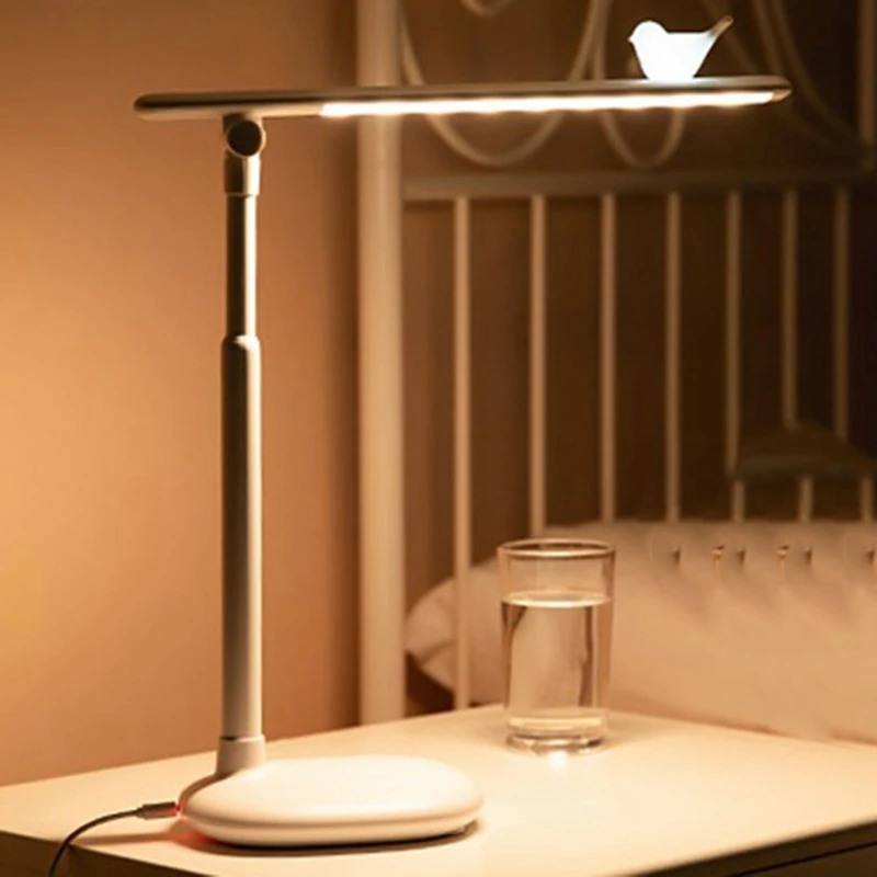 New Bird Led Desk Lamp Business Office Light Press Control Eye Protection Light Dimmer USB Charge Led Table Lamp Stepless Dimmin
New Bird Led Desk Lamp Business Office Light Press Control Eye Protection Light Dimmer USB Charge Led Table Lamp Stepless Dimmin