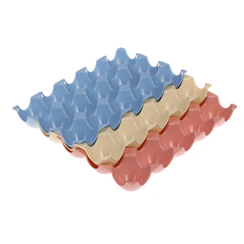 Egg Storage Box Egg Tray Holder Organizer Box Refrigerator Storing Egg 15 Eggs Container Storage Egg Racks Shelf Kitchen