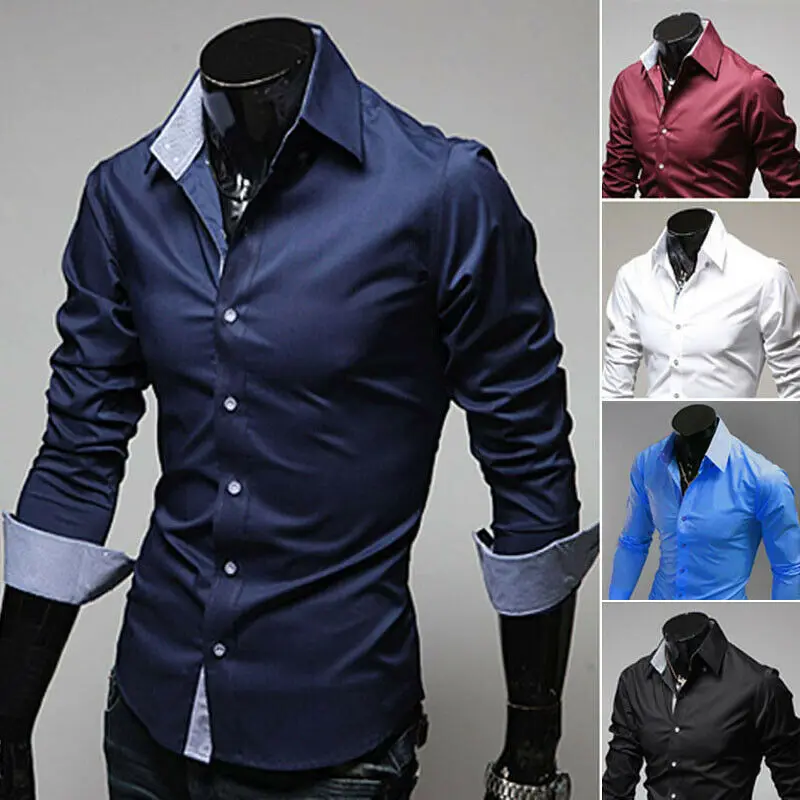 Men's Shirts Cotton blend Business Casual Navy blue turndown collar Office wedding management Slim large size Shirts
Men's Shirts Cotton blend Business Casual Navy blue turndown collar Office wedding management Slim large size Shirts