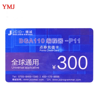 Online Activation VIP Card 300 Credit Points for JC P11 P11F BGA110 Programmer Nand Flash Underlying Data Write in JC Software
Online Activation VIP Card 300 Credit Points for JC P11 P11F BGA110 Programmer Nand Flash Underlying Data Write in JC Software