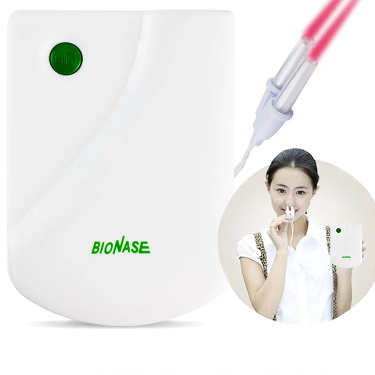 

Dropshipping Nose Care Rhinitis Sinusitis Cure Therapy Massage Hay Fever Low Frequency Pulse Laser Nose Health Care Machine 1 PC