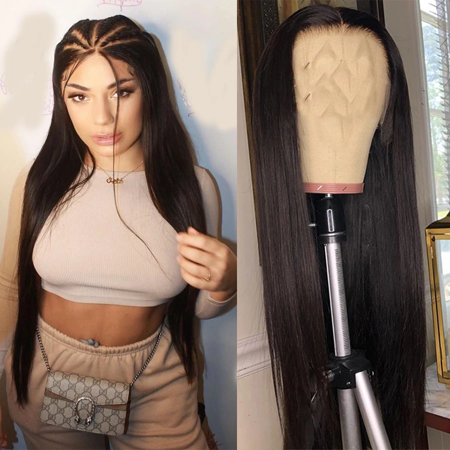 Beeos Lace Wigs Pre Plucked Full Lace Human Hair Wigs 150% Remy Invisible HD Transparent Lace Glueless Full Lace Wigs Straight
Beeos Lace Wigs Pre Plucked Full Lace Human Hair Wigs 150% Remy Invisible HD Transparent Lace Glueless Full Lace Wigs Straight