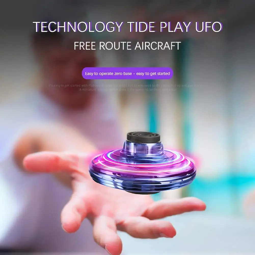 FlyNova Inductive Aircraft Flying Spinner Toy Mini Drone Helicopter 360° Rotating with Shinning LED Light Decompression Toy
FlyNova Inductive Aircraft Flying Spinner Toy Mini Drone Helicopter 360° Rotating with Shinning LED Light Decompression Toy