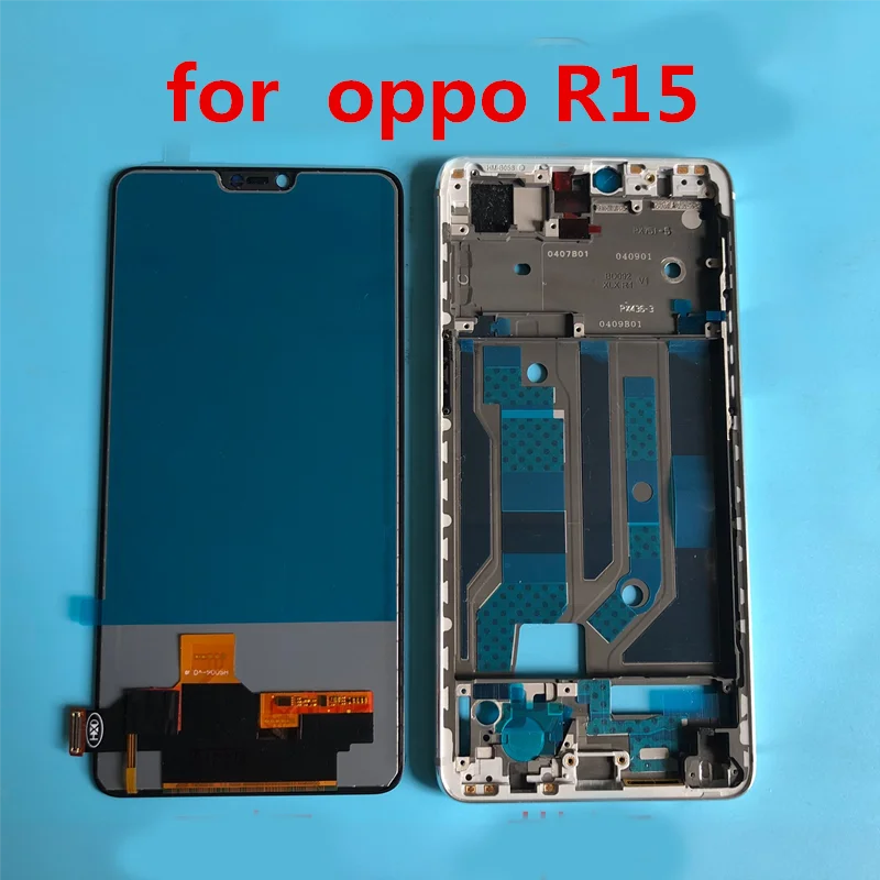 Original for Oppo R15 LCD Display with frame Touch Screen Digitizer Full Assembly Replacement for Oppo R15
Original for Oppo R15 LCD Display with frame Touch Screen Digitizer Full Assembly Replacement for Oppo R15