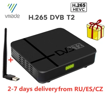 Vmade DVB T2 Terrestrial Tv Receiver DVB T2 Full HD 1080P h.265 TV Tuner support Dolby RJ45 Youtube set top boxes with WIFI
Vmade DVB T2 Terrestrial Tv Receiver DVB T2 Full HD 1080P h.265 TV Tuner support Dolby RJ45 Youtube set top boxes with WIFI