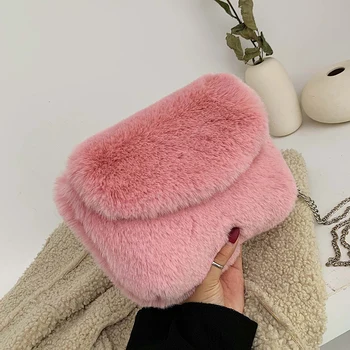 Sweet lady Flap Square Crossbody bag 2020 New High Quality Soft Plush Women's Designer Handbag Chain Shoulder Messenger Bag 
Sweet lady Flap Square Crossbody bag 2020 New High Quality Soft Plush Women's Designer Handbag Chain Shoulder Messenger Bag