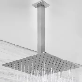G1/2in Single Function Concealed Installation Top Spray Head Shower Kit Electroplating Rain Type Shower Head
G1/2in Single Function Concealed Installation Top Spray Head Shower Kit Electroplating Rain Type Shower Head