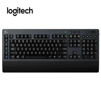Logitech G613 LIGHTSPEED Wireless Mechanical Keyboard 2.4GHz Anti-interference Bluetooth 6 Programmable G Keys Gaming Keyboard
Logitech G613 LIGHTSPEED Wireless Mechanical Keyboard 2.4GHz Anti-interference Bluetooth 6 Programmable G Keys Gaming Keyboard