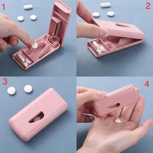 1pc Mini Useful Portable Medicine Pill Holder Tablet Cutter Splitter Pill Case Storage Box Pill Tablet Pill Cutter Divider 1pc Mini Useful Portable Medicine Pill Holder Tablet Cutter Splitter Pill Case Storage Box Pill Tablet Pill Cutter Divider