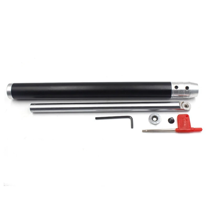 Wood Turning Tool Set Finisher Carbide Tip Wood Lathe Full Size Rod And Handle Set With 18Mm Round Carbide Inserts,Screws,Star K
Wood Turning Tool Set Finisher Carbide Tip Wood Lathe Full Size Rod And Handle Set With 18Mm Round Carbide Inserts,Screws,Star K