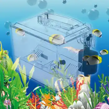 New Fish Tank Breeding Hatchery Mini House Incubator Aquarium Transparent Breeder Isolation Hanging Box Reptile Turtle Cage Pump
New Fish Tank Breeding Hatchery Mini House Incubator Aquarium Transparent Breeder Isolation Hanging Box Reptile Turtle Cage Pump