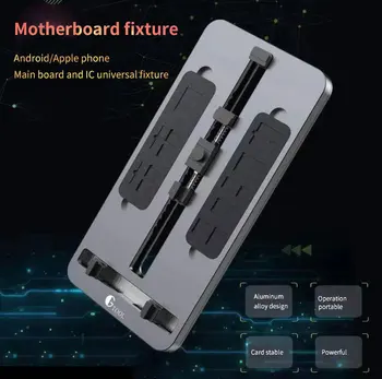 GTOOL multi-function universal fixture alloy steel anti-skid fixture for iPhone Android IC Chip NAND PCIE Repair Clamp
GTOOL multi-function universal fixture alloy steel anti-skid fixture for iPhone Android IC Chip NAND PCIE Repair Clamp