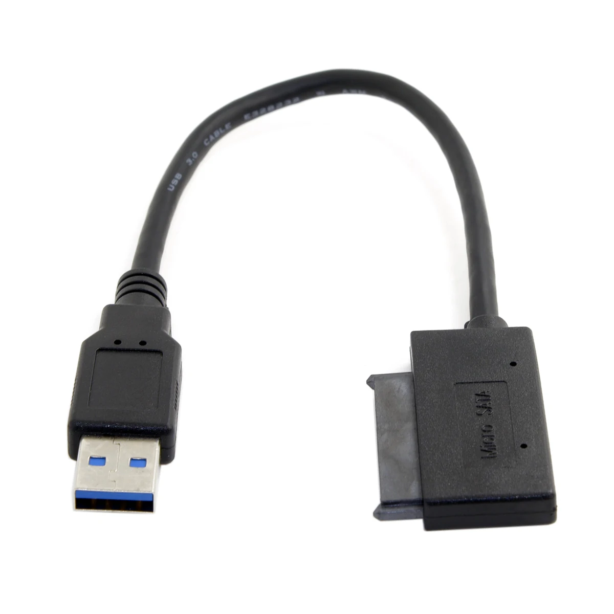 USB to Micro SATA Cable Adapter 7+9 16 Pin 1.8" SSD Adapter Hard Disk Driver SSD Cable Micro SATA to USB SSD Cable USB 3.0 Cable
USB to Micro SATA Cable Adapter 7+9 16 Pin 1.8" SSD Adapter Hard Disk Driver SSD Cable Micro SATA to USB SSD Cable USB 3.0 Cable