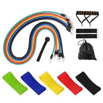 11 Pcs Fitness Puller Multi-functional Muscle Strength Yoga Training Rope Resistance Belt+5pcs Resistance Bands Pull Rop
11 Pcs Fitness Puller Multi-functional Muscle Strength Yoga Training Rope Resistance Belt+5pcs Resistance Bands Pull Rop