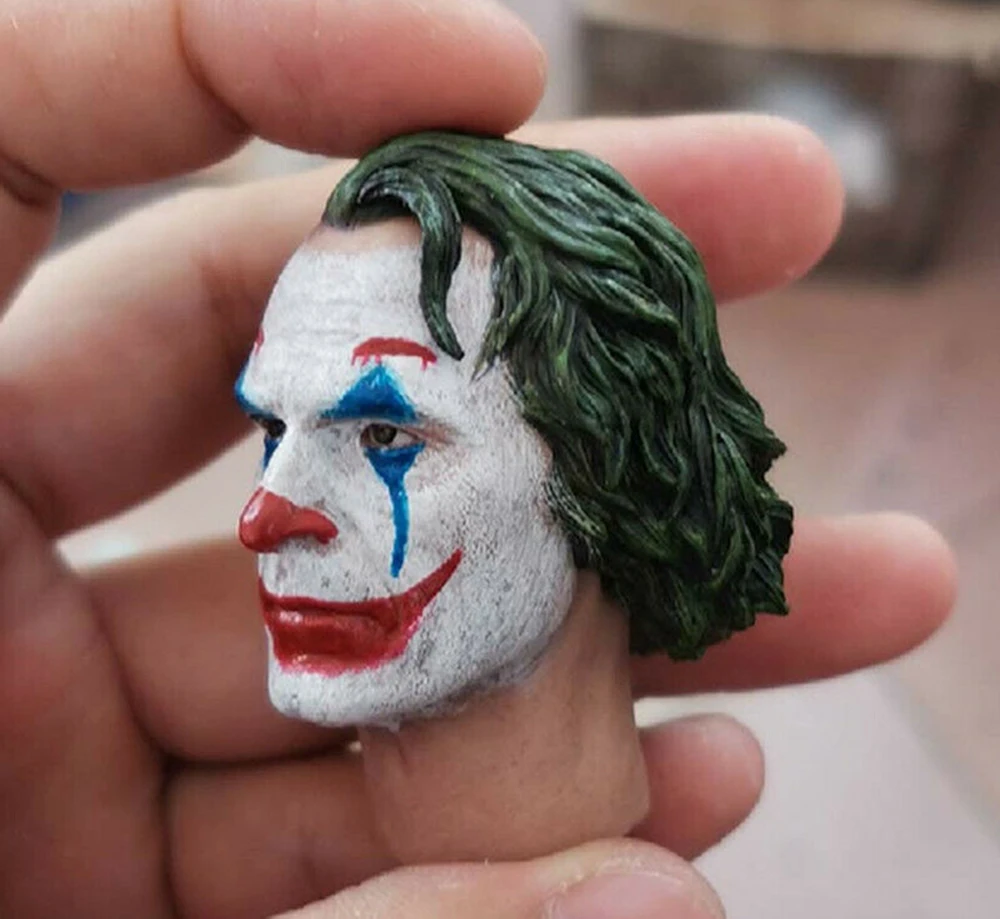 1/6 Joker Joaquin Phoenix Clown Prequel Makeup Edition Head Sculpt Carved F 12" Figure Dolls Toy
1/6 Joker Joaquin Phoenix Clown Prequel Makeup Edition Head Sculpt Carved F 12" Figure Dolls Toy