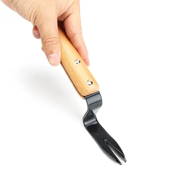 Forked Head Hand Weeder Puller Patio Carbon Steel Wood Handle Garden Remove Weeds Shovel Garden Courtyard Trimming Tools Gadgets
Forked Head Hand Weeder Puller Patio Carbon Steel Wood Handle Garden Remove Weeds Shovel Garden Courtyard Trimming Tools Gadgets