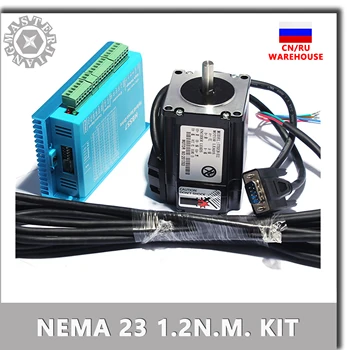 

HBS57 Closed-loop step motor 1.2NM 57 Hybrid closed loop Nema 23 2-phase + 57 Stepper Motor Driver 1.2nm Servo Motor 57HSE1.2N .