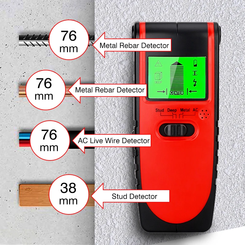 Three-In-One Wood Metal Automatic Electronic Measuring Instruments Voltage Column Measurement accuracy 1mm Beam Center Detector
Three-In-One Wood Metal Automatic Electronic Measuring Instruments Voltage Column Measurement accuracy 1mm Beam Center Detector