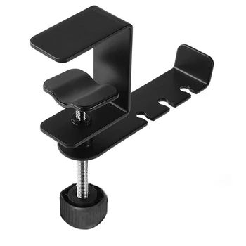 SOONHUA Headphone Stand Hanger Clamp-On Desk Mount Universal Headset Bracket Holder Hook
SOONHUA Headphone Stand Hanger Clamp-On Desk Mount Universal Headset Bracket Holder Hook