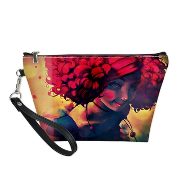 THIKIN 2019 New Arrive African Girls Print Make Up Bag Women Daily Cosmetic Case Female Personalized Ladies Daily Pattern Pouch
THIKIN 2019 New Arrive African Girls Print Make Up Bag Women Daily Cosmetic Case Female Personalized Ladies Daily Pattern Pouch