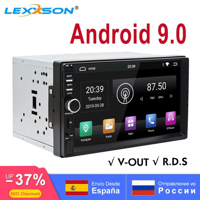 2 Din Car Multimedia Player Android 8.1 GPS Car Stereo auto radio Audio Video WiFi Bluetooth 7" FM AM RDS SWC Mirror Link OBD 2
2 Din Car Multimedia Player Android 8.1 GPS Car Stereo auto radio Audio Video WiFi Bluetooth 7" FM AM RDS SWC Mirror Link OBD 2