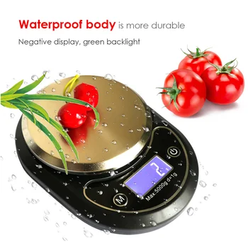 5kg/1g Food Scale Digital Scale Weighing Scale Measuring Food High Precision Kitchen Baking Tools Electronic Scale
5kg/1g Food Scale Digital Scale Weighing Scale Measuring Food High Precision Kitchen Baking Tools Electronic Scale
