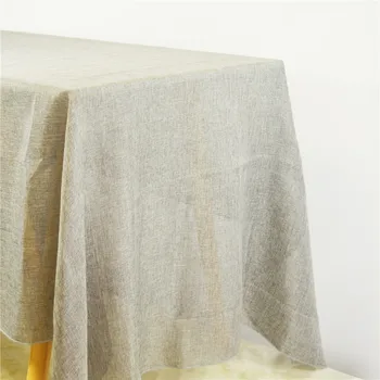 Country style Burlap Tablecloth Imitation Linen Cotton Gray Khaki Table Cloth Dining Table Cover Wedding Christmas Home Decor
Country style Burlap Tablecloth Imitation Linen Cotton Gray Khaki Table Cloth Dining Table Cover Wedding Christmas Home Decor