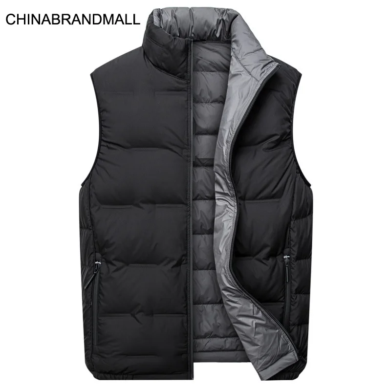 Men Winter Down Waistcoat Fat Man Plus Fat Plus Size Loose Leisure Jacket Male Trend Coat
Men Winter Down Waistcoat Fat Man Plus Fat Plus Size Loose Leisure Jacket Male Trend Coat