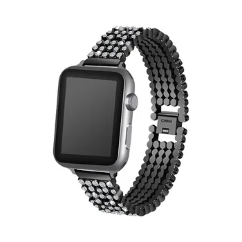 Suitable for Apple APPLE Iwatch2/3/4 Generation Watch wu zhu Full Diamond Set Metal Alloy Watch Strap
Suitable for Apple APPLE Iwatch2/3/4 Generation Watch wu zhu Full Diamond Set Metal Alloy Watch Strap