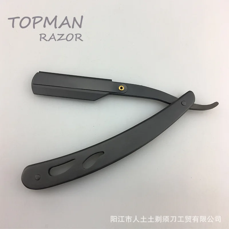 Black Razor Exit Razor Eyebrow Knife Holder Vintage Razor Shaving Knife Men Shaving Barber Tools G1105
Black Razor Exit Razor Eyebrow Knife Holder Vintage Razor Shaving Knife Men Shaving Barber Tools G1105