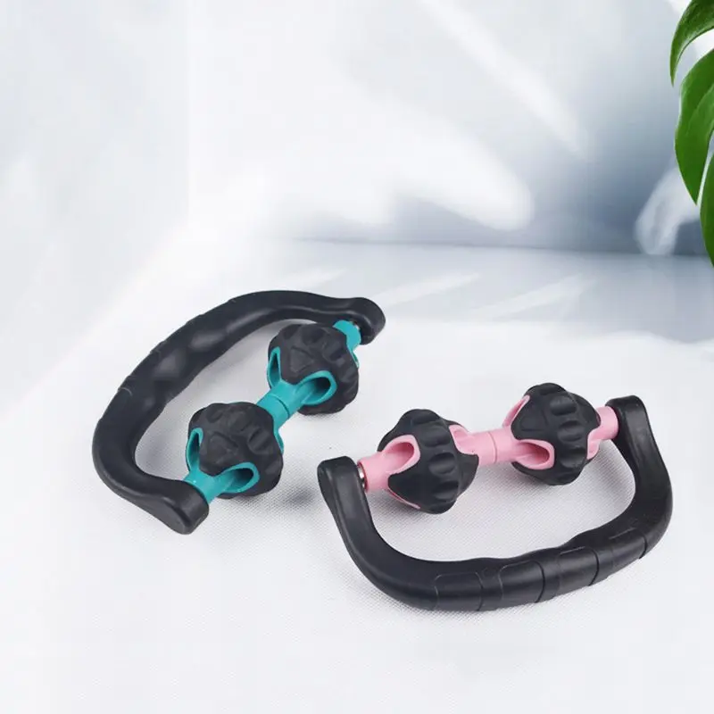 Handheld Massager Fitness Roller Bar Muscle Massage Wheel Relax Fascia Tools
Handheld Massager Fitness Roller Bar Muscle Massage Wheel Relax Fascia Tools