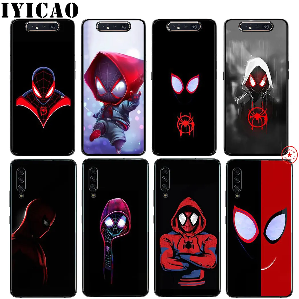 IYICAO Spiderman C Soft Case for Samsung Galaxy J8 J6 J4 Plus Prime A2 Core 2018 TPU |