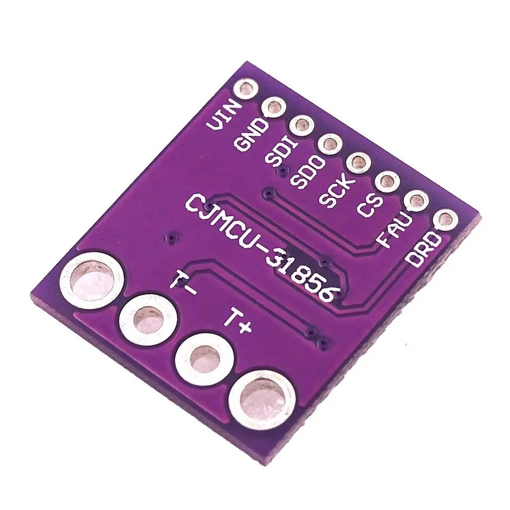 1Pcs MAX31856 Digital Thermocouple Module High A/D Converter Precision Ic New xb Cold-junction Compensation Omnipotent
1Pcs MAX31856 Digital Thermocouple Module High A/D Converter Precision Ic New xb Cold-junction Compensation Omnipotent