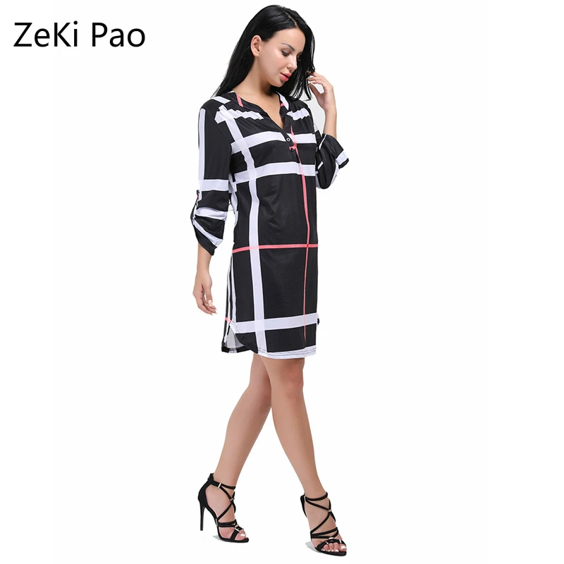 Dress Spring Woman Patchwork Geometric Patterns Loose Mini Dress Leisure Buttons Printing Elegant Dress S-XXL
Dress Spring Woman Patchwork Geometric Patterns Loose Mini Dress Leisure Buttons Printing Elegant Dress S-XXL