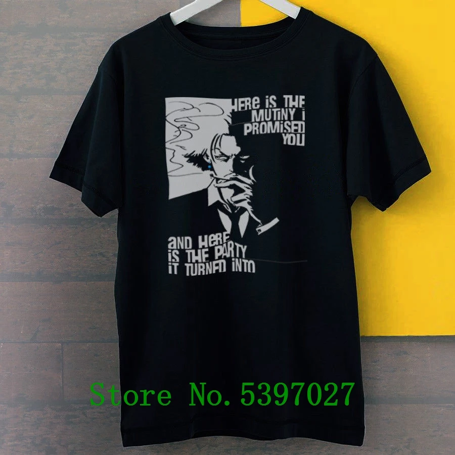 

Samurai Champloo Smoking Mugen Quote New Tees T-Shirt S-5XL new fashion Summer Men T Shirt Simple cotton Short-Sleeved Tee Shirt