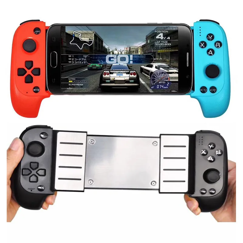Bluetooth Mobile Controller Mobile Game Controller For iPhone IOS Android Phone Telescopic Wireless Remote Controller Gamepad
Bluetooth Mobile Controller Mobile Game Controller For iPhone IOS Android Phone Telescopic Wireless Remote Controller Gamepad