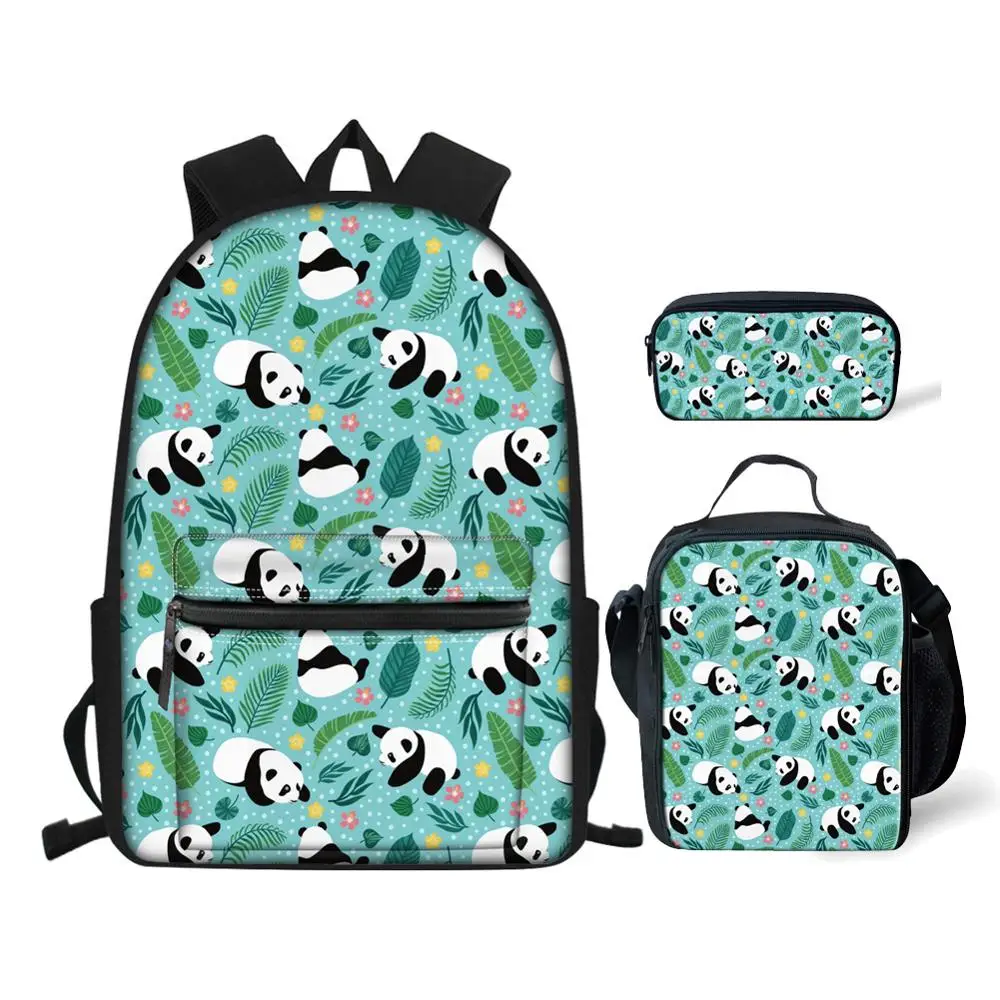 3pcs/set Children Shoulder School Bags For Girls Boys Cute Animal Panda Printing Schoolbag Kids Backpack Book Bags Bookbag
3pcs/set Children Shoulder School Bags For Girls Boys Cute Animal Panda Printing Schoolbag Kids Backpack Book Bags Bookbag