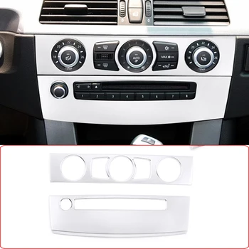 Silver Car Styling Interior Mouldings For BMW 5 Series BMW E60 E61 Multimedia Air Outlet Decorative Sequins Sticker Accessories
Silver Car Styling Interior Mouldings For BMW 5 Series BMW E60 E61 Multimedia Air Outlet Decorative Sequins Sticker Accessories