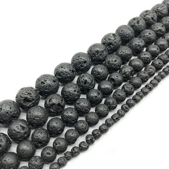 Natural Stone Black Lava Volcanic Stone Loose Spacer Beads 4/6/8/10/12MM Fit Diy Charm Beads For Jewelry Making Accessories 15"
Natural Stone Black Lava Volcanic Stone Loose Spacer Beads 4/6/8/10/12MM Fit Diy Charm Beads For Jewelry Making Accessories 15"