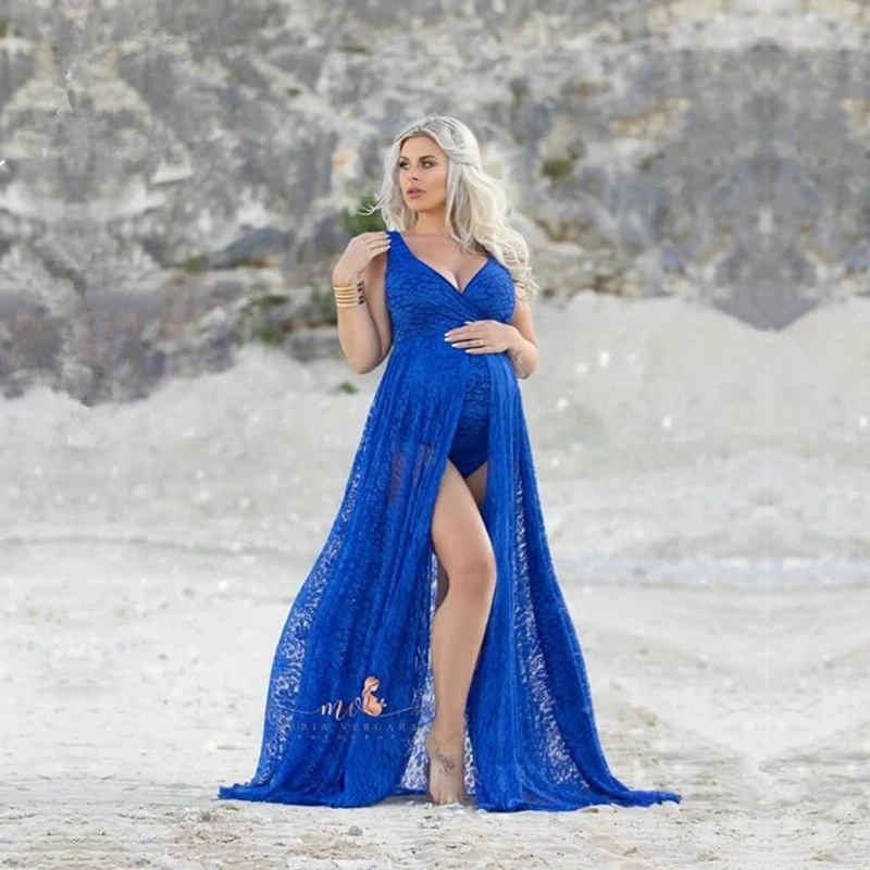 Sleeveless Lace Pregnancy Photography Bodysuit Dress Outfit Jumpsuit Maternity Dress For Photo Shoot V-neck
Sleeveless Lace Pregnancy Photography Bodysuit Dress Outfit Jumpsuit Maternity Dress For Photo Shoot V-neck